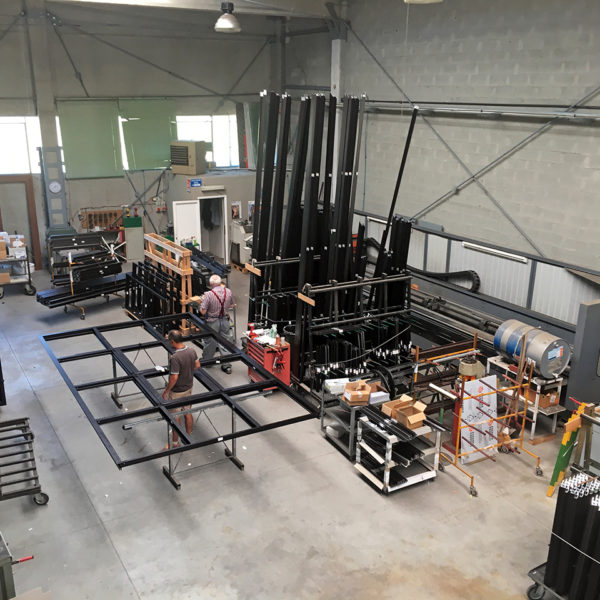 Laboratorio di produzione Centro Infissi Ferrara